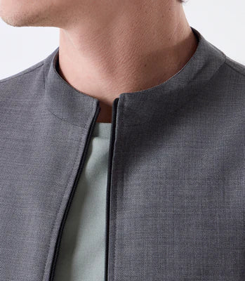 Elegante Herrenjacke Portinhola – Grau