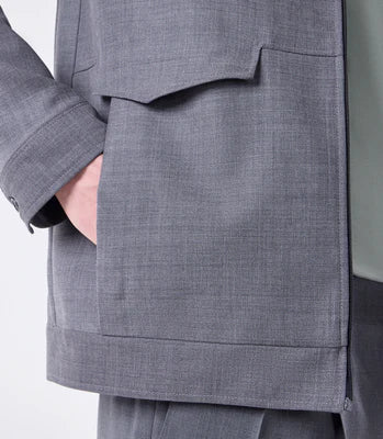 Elegante Herrenjacke Portinhola – Grau