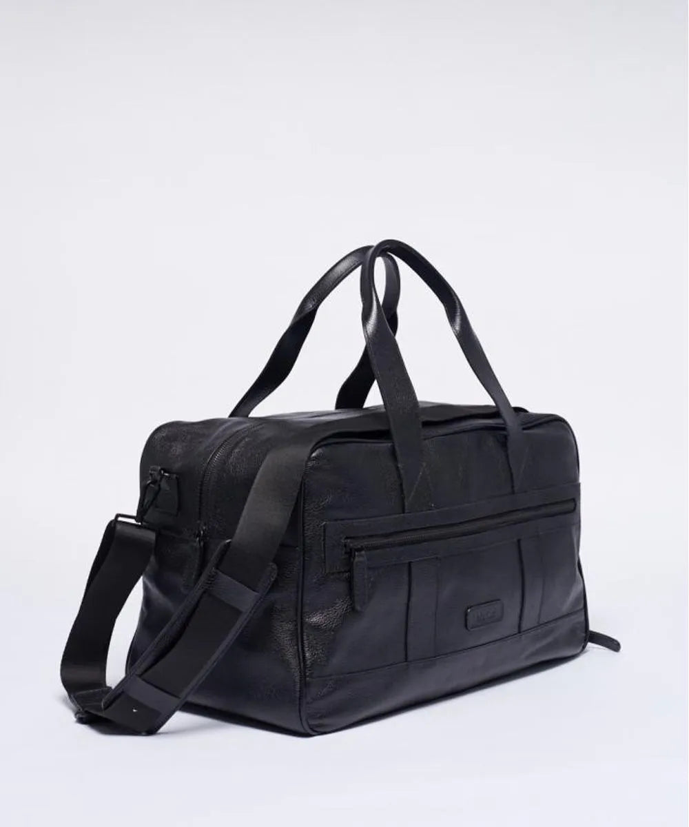 Ledertasche Deluxe – Schwarz