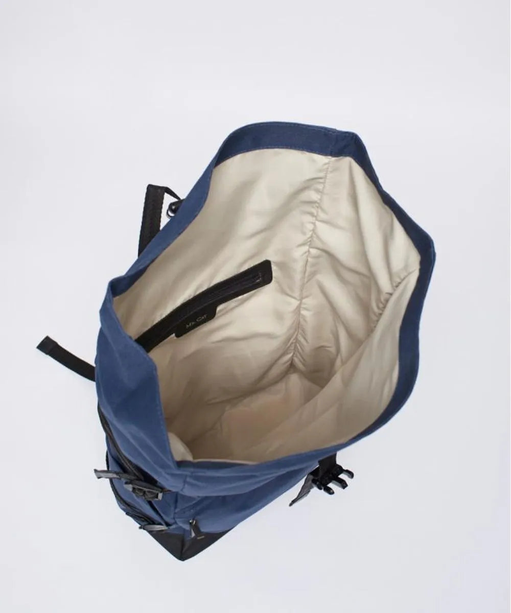 Nylon-Rucksack Urban – Marineblau