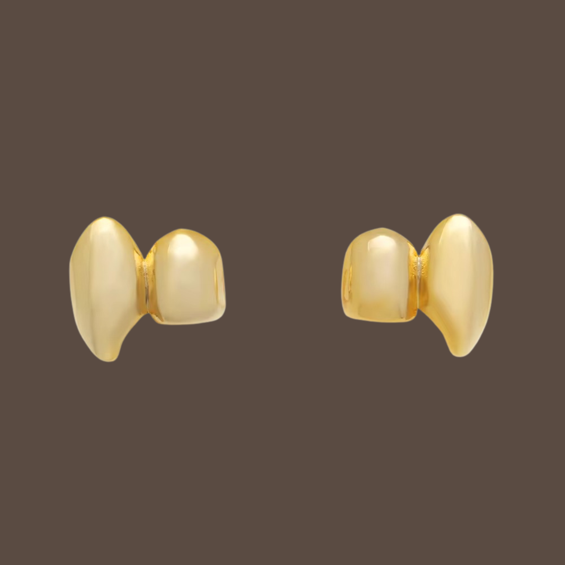 Plated Dual Tooth Canine Set