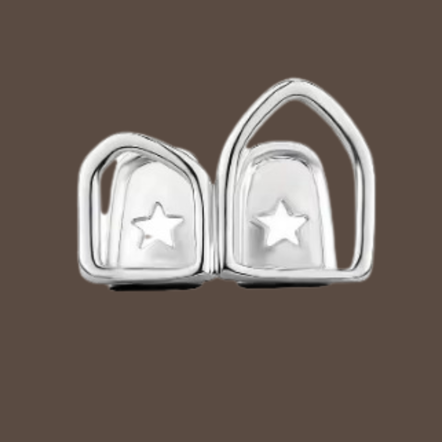 Plated Dual Tooth Grillz