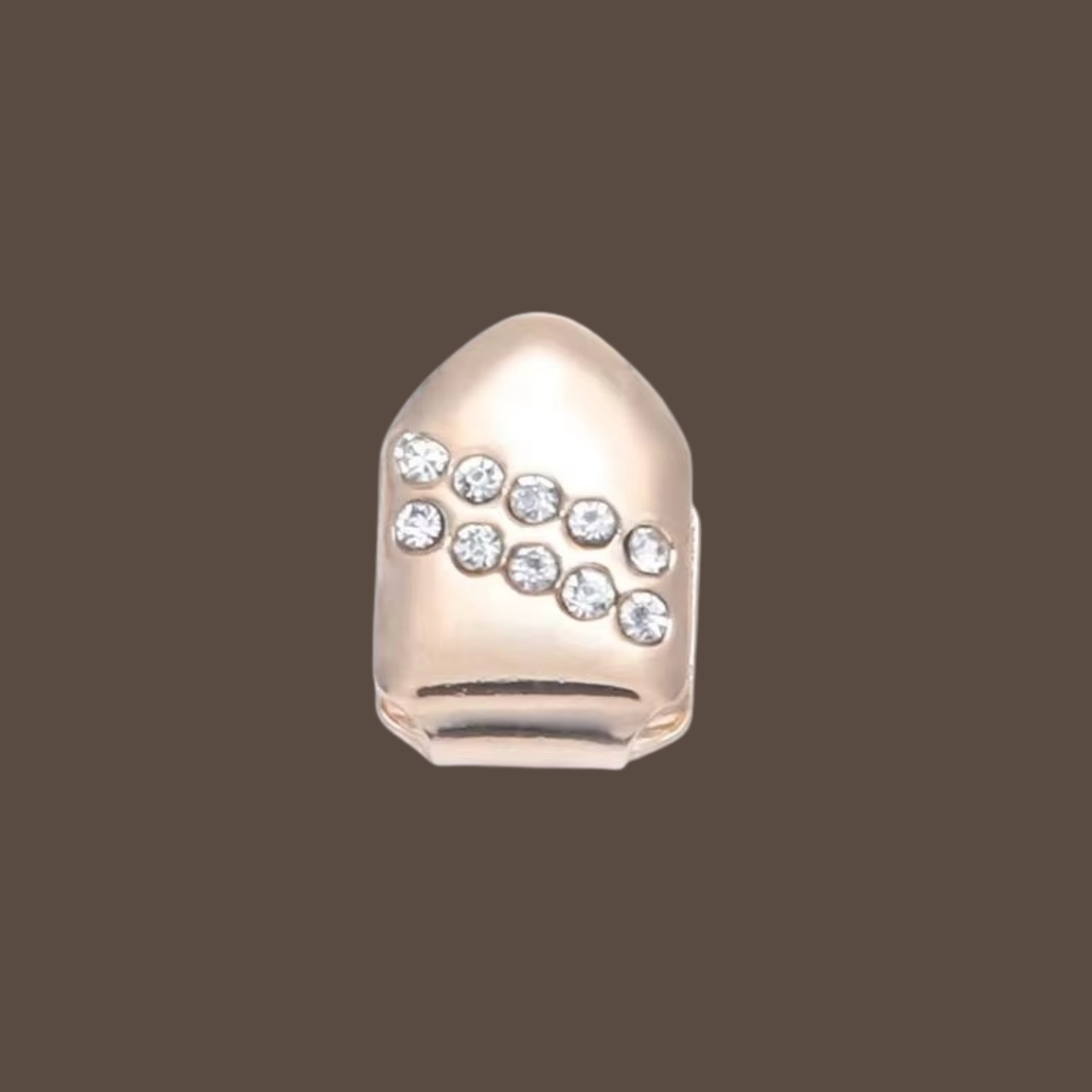 Double Iced Out Single Grillz